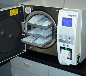 autoclave: ciclo di sterilizzazione completato